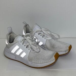 Adidas Kids X_PLR White / Gum Lace-Up Running / Casual Sneakers Size 3.5